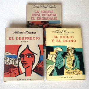 Losada: Sartre, Camus y Moravia