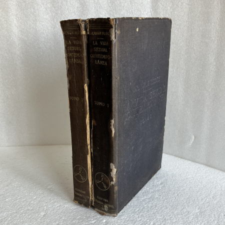 La vida sexual contemporánea I y II, Iwan Bloch. 1924
