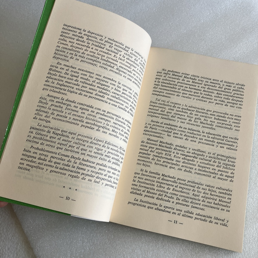 El Campamento de Napoleón, Conan Doyle. Lípari 1991