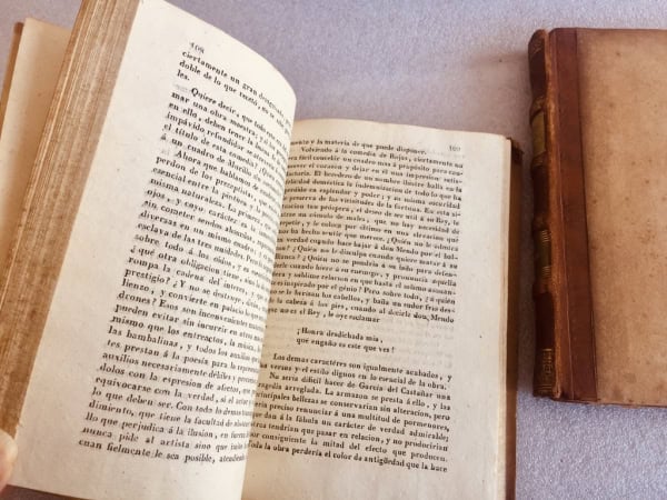 Piezas Dramáticas Francisco de Rojas Tomos VII y X. Libros Raros