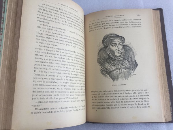 Libro ilustrado con grabados originales