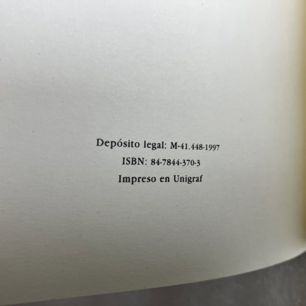 ISBN 8478443703