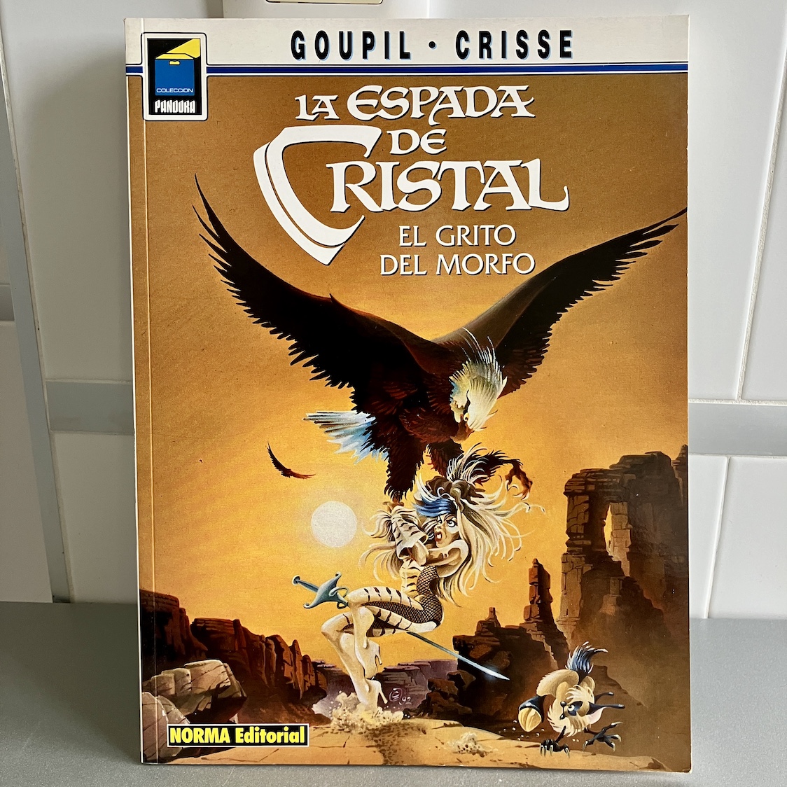 La espada de cristal: El grito del morfo. Pandora n° 39. Primera edición