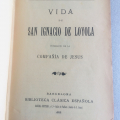 Vida de San Ignacio de Loyola