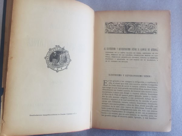 Vida de San Ignacio de Loyola