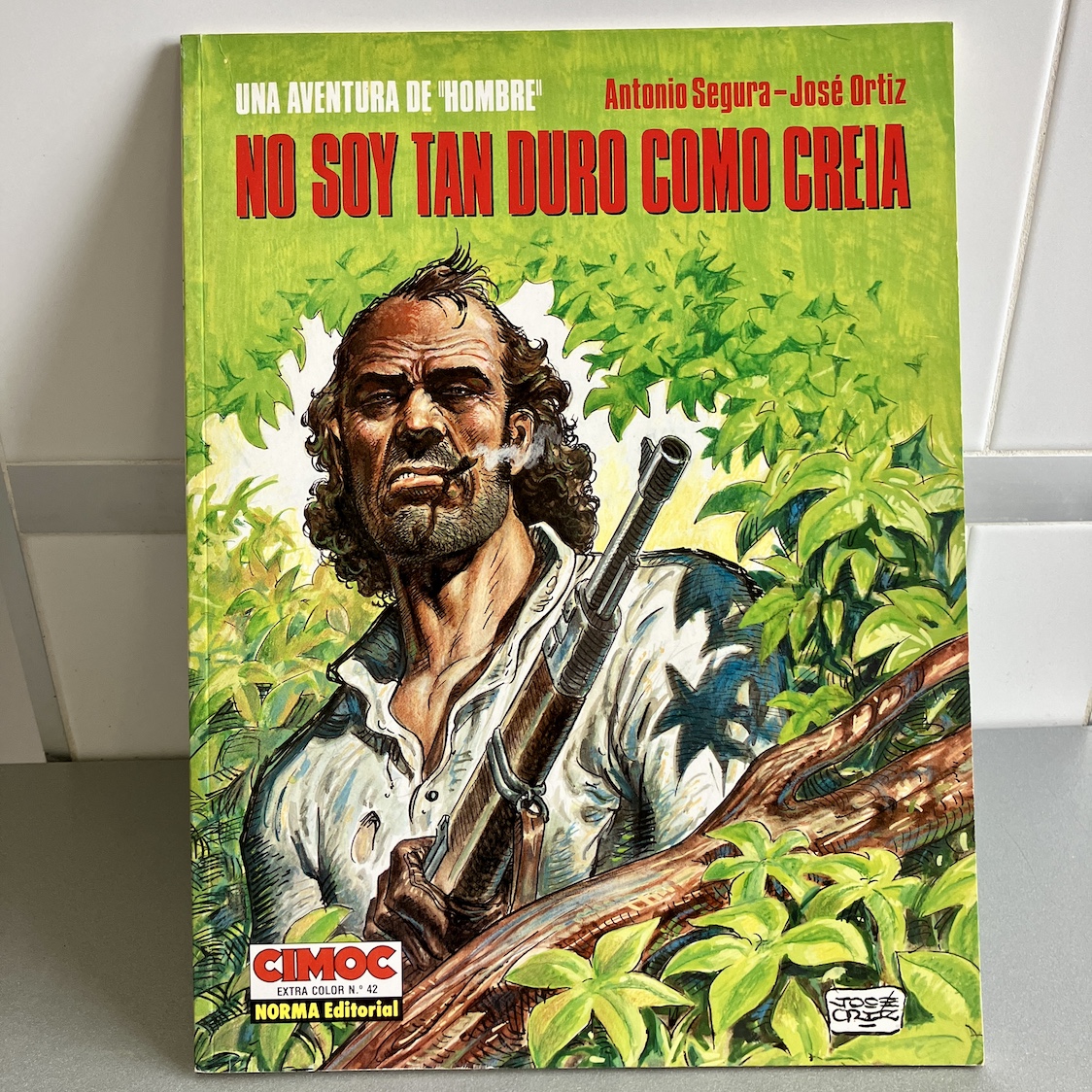 Cimoc Extra Color número 42: No soy tan duro como creía