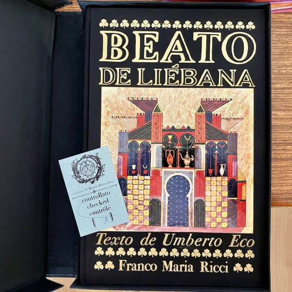 Beato de Liébana FMR Franco Maria Ricci, Umberto Eco. Numerado y firmado