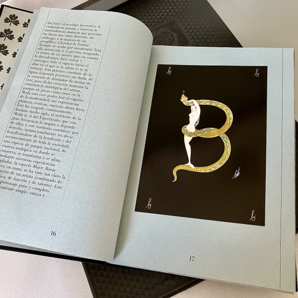 Erté, Franco Maria Ricci (FMR), texto de Roland Barthes