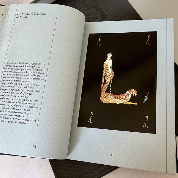 Erté, Franco Maria Ricci (FMR), texto de Roland Barthes
