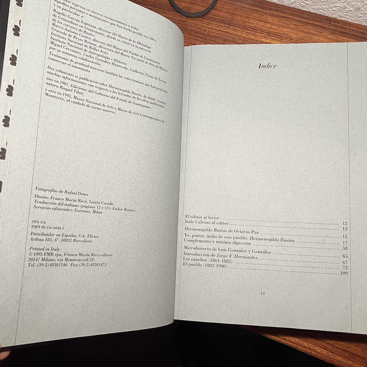 Hermenegildo Bustos, Franco Maria Ricci