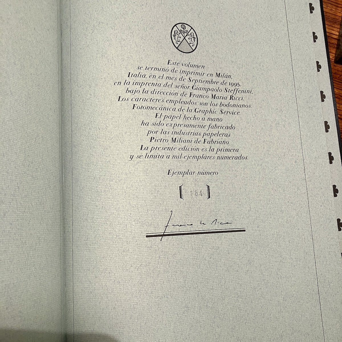 Colección Los Signos del Hombre 16 Franco Maria Ricci