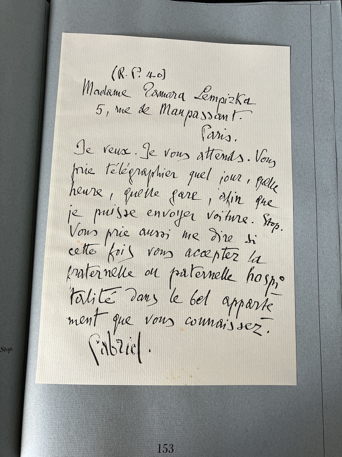 Tamara de Lempicka, Franco Maria Ricci (FMR)