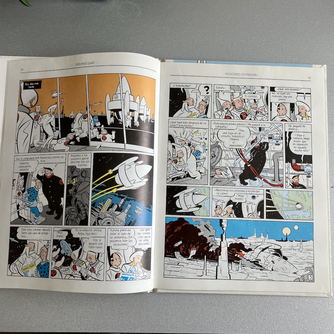 Adolphus Claar, Los álbumes de Cairo nº 7. Yves Chaland. Norma Editorial