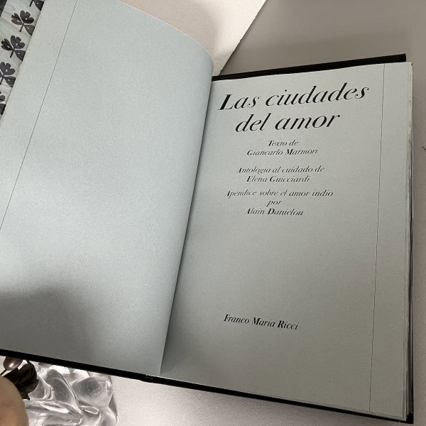 Las ciudades del amor editado por Franco Maria Ricci