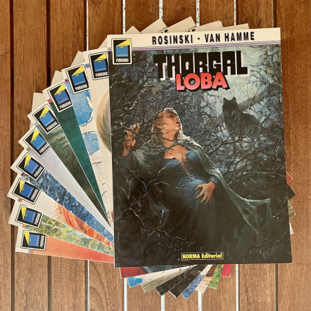Thorgal, Rosinski/Van Hamme. Pandora, Norma. 10 cómics.
