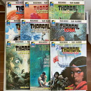 Thorgal, Rosinski/Van Hamme. Pandora, Norma. 9 tomos.