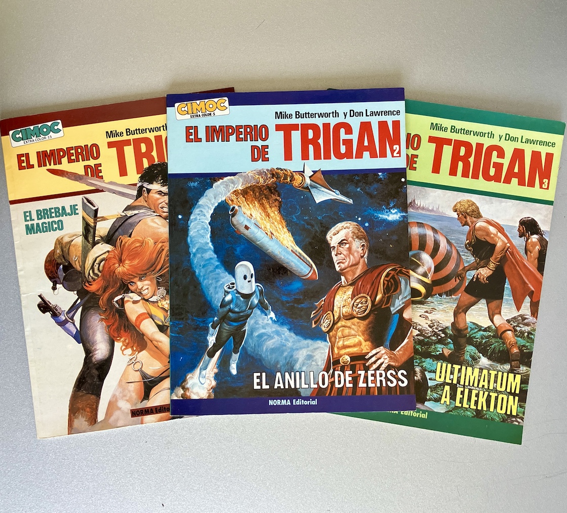 El Imperio de Trigan 2,3 y 5. Cimoc Extra Color