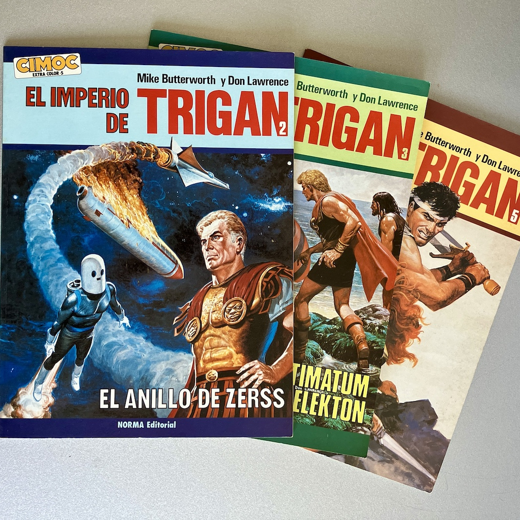 El Imperio de Trigan 2,3 y 5. Cimoc Extra Color