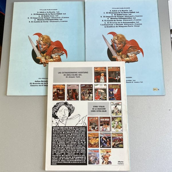 El Imperio de Trigan 2,3 y 5. Cimoc Extra Color