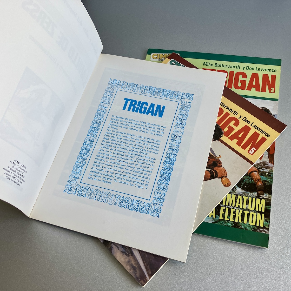El Imperio de Trigan 2,3 y 5. Cimoc Extra Color