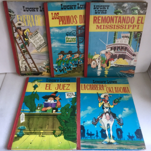 Lucky Luke, 5 cómics Primera Edición - Toray