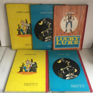 Lucky Luke, 5 cómics Primera Edición - Toray