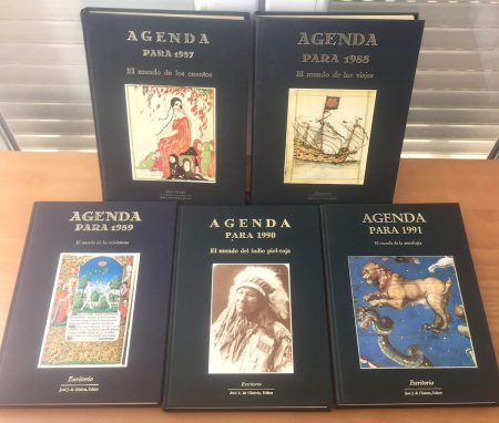 Agendas Olañeta 1987 a 1991