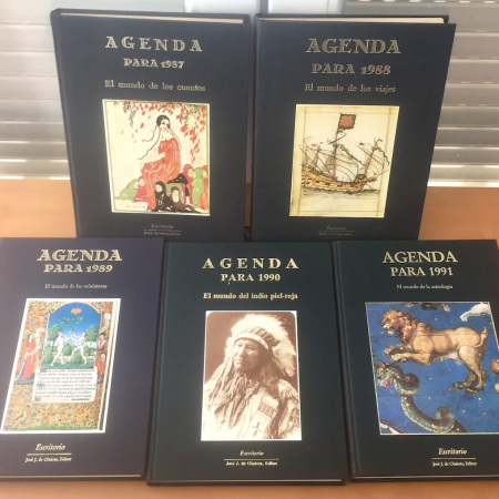 Agendas Olañeta 1987 a 1991