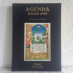 Agendas Olañeta 1989 El mundo de las miniaturas. 3.500 ejemplares. N° 1.461.
