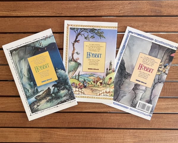 El Hobbit – Norma Editorial (1990) | Colección completa en 3 volúmenes