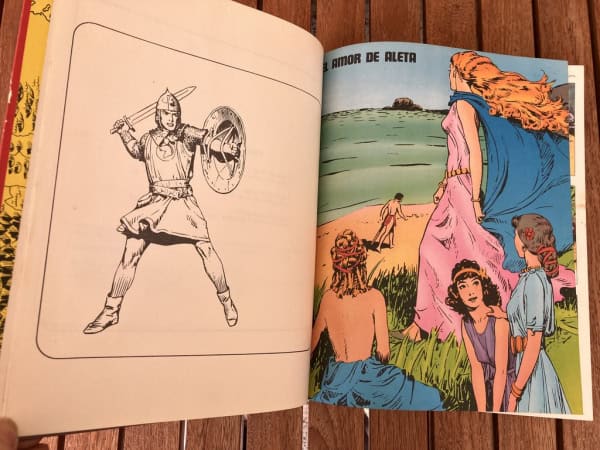Príncipe Valiente, Tomo II En busca de Aleta, Buru Lan 1972