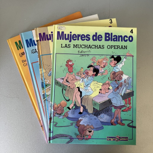 Mujeres de Blanco cómics I a IV