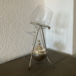 Calentador de brandy + copa