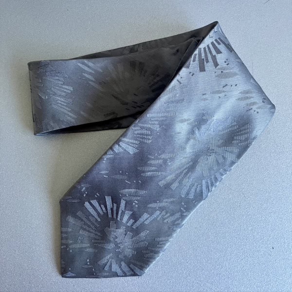 Corbata de seda Lanvin Paris Vintage 