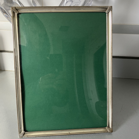 Marco de alpaca vintage 24 x 18 cm