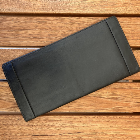 Porsche Design Tarjetero Billetero de piel negro