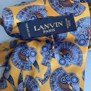 Corbata vintage Lanvin Paris Años 90