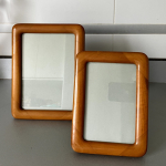 Marcos de madera noble vintage