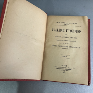 Tratados filosóficos II - Séneca, Lucio Anneo 1913