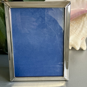 Marco de fotos plateado estilo holandés