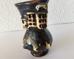 Jarra de cerámica vidriada de Cuenca Vintage