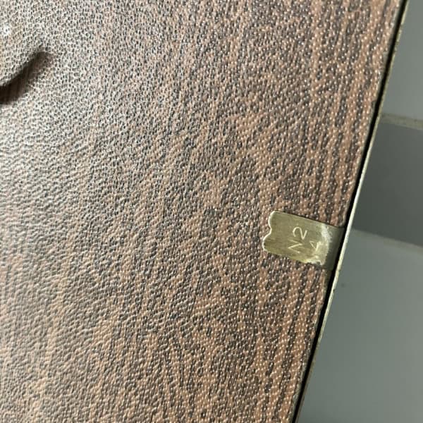 Trasera de madera marco vintage