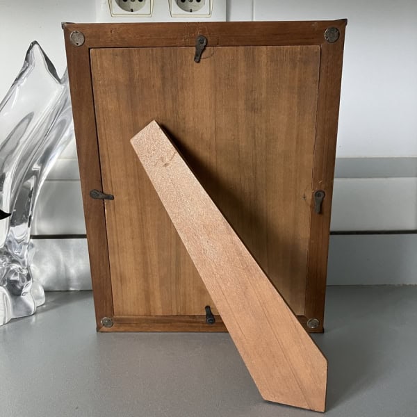 Trasera de madera