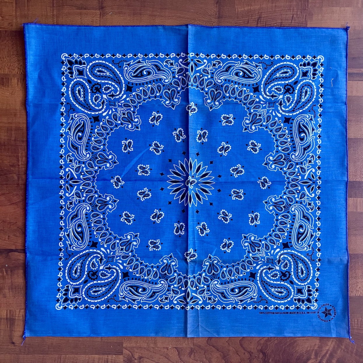 Pañuelo bandana USA vintage Hav-a-Hank de los años 90