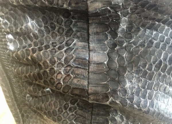 Piel de serpiente vintage 70s