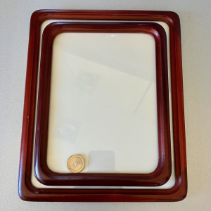 Marcos de madera noble maciza