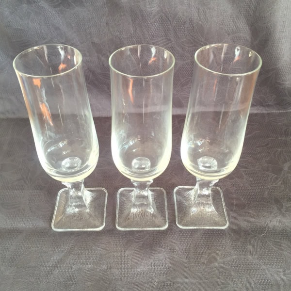 Copas de champán Rosenthal de cristal