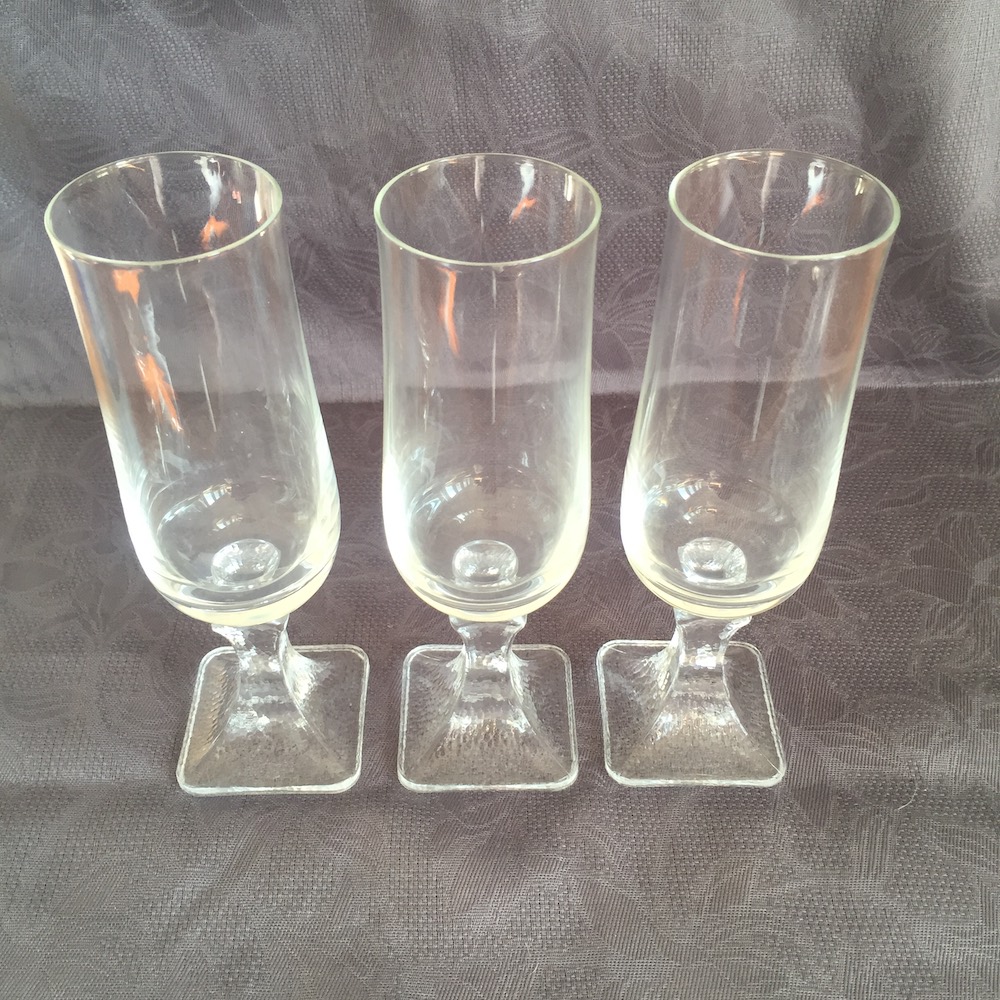 Copas de champán Rosenthal de cristal