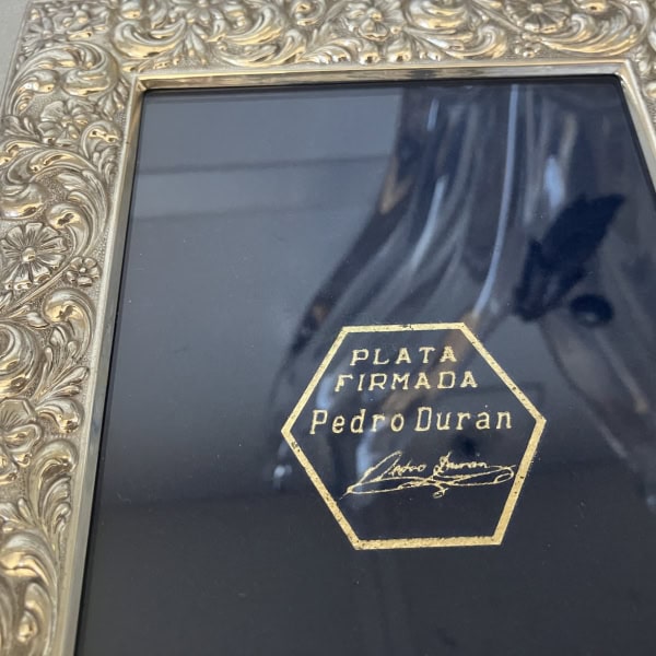 Marcos de plata Pedro Durán