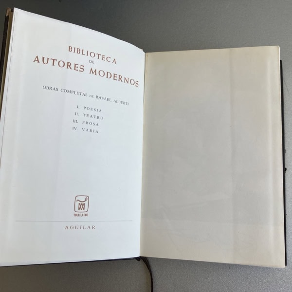 Rafael Alberti, Poesía 1924-1967 - 1ª edición, Aguilar - Imagen 5